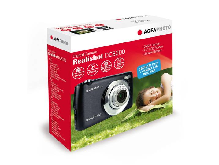 Appareil photo numérique Realishot - DC8200 - Noir - AGFAPHOTO