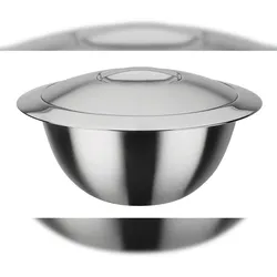 GSW Thermo- und Servierschüssel 26 cm (innen) mit Edelstahldeckel, doppelwandig ca. 5 L