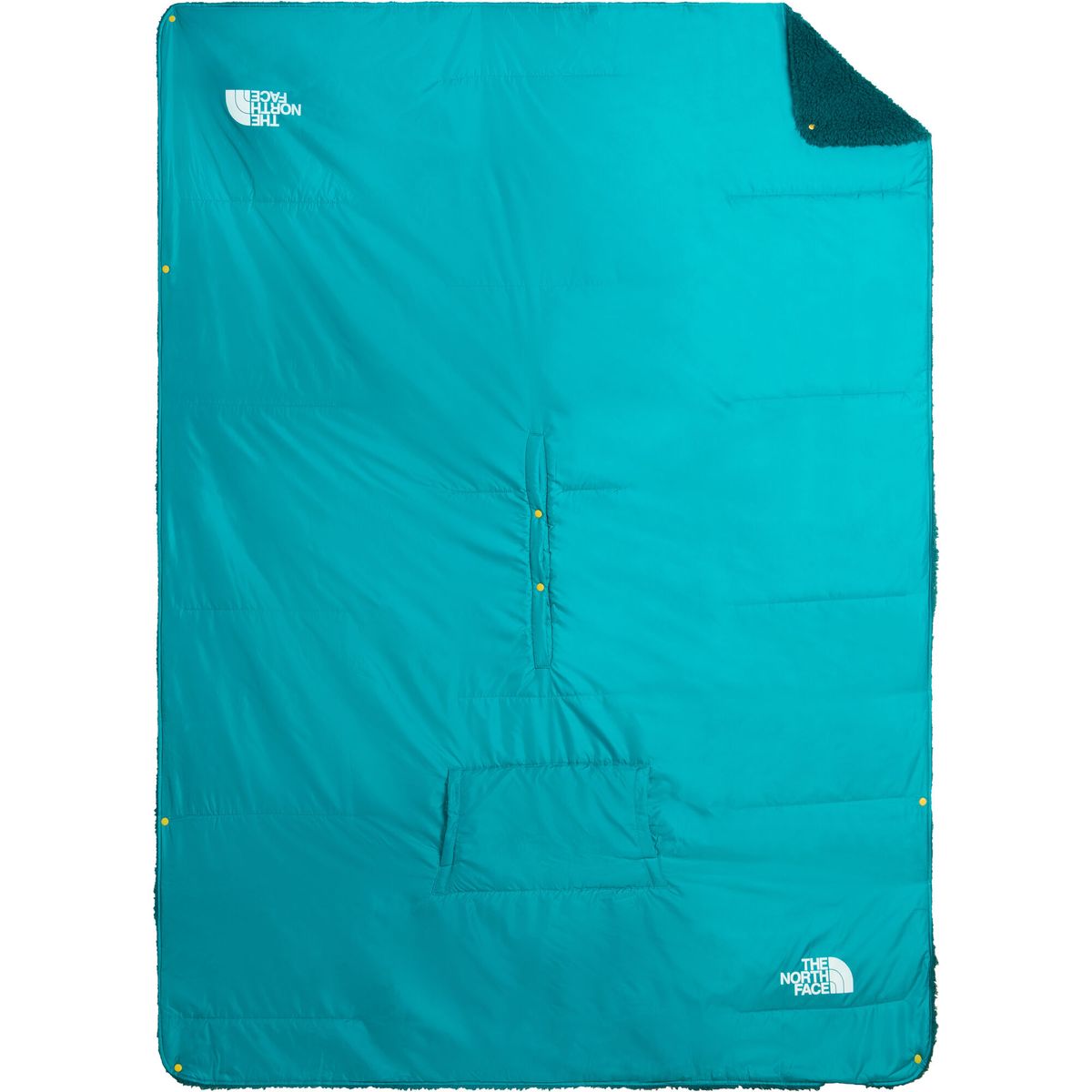 The North Face Wawona Fuzzy Blanket pacific teal/restorativ (S7H) OS NF0A52USS7H-OS