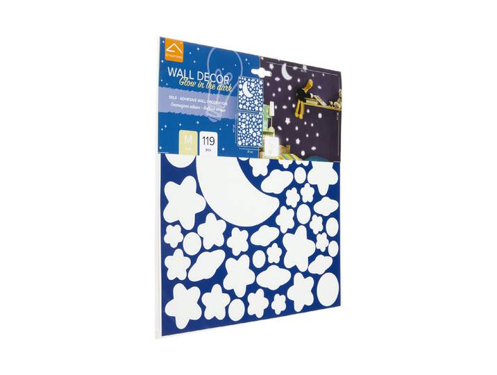 Crearreda Dekosticker Glow in the Dark 31 × 31 cm