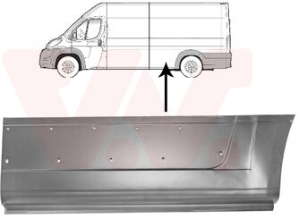Van Wezel Seitenwand 1651141 Vor Der Achse