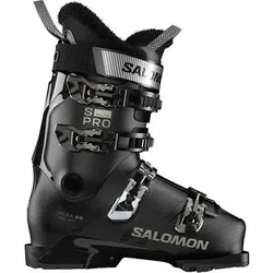 SALOMON Damen Ski-Schuhe ALP. BOOTS S/PRO DELTA 80 W GW Black/Bla, Größe 24 in Schwarz Schwarz