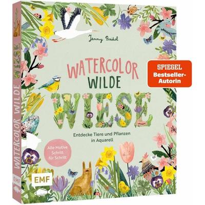 Watercolor – Wilde Wiese, Taschenbuch von Jenny Boidol, Edition Michael Fischer / EMF Verlag, 978-3-7459-3258-4