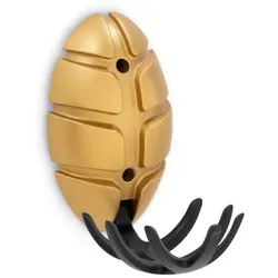 Spinder Design Wandhaken Bug Metall Gold, Schwarz Gold /
