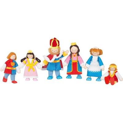 Goki 51797 - Biegepuppen Königsfamilie