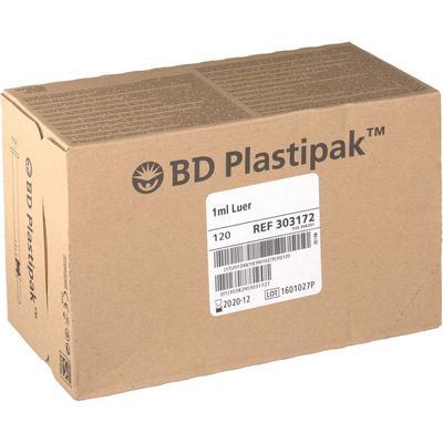 BD Plastipak Tuberkulinspr.1 ml o.Kanüle 120x1 Spritzen