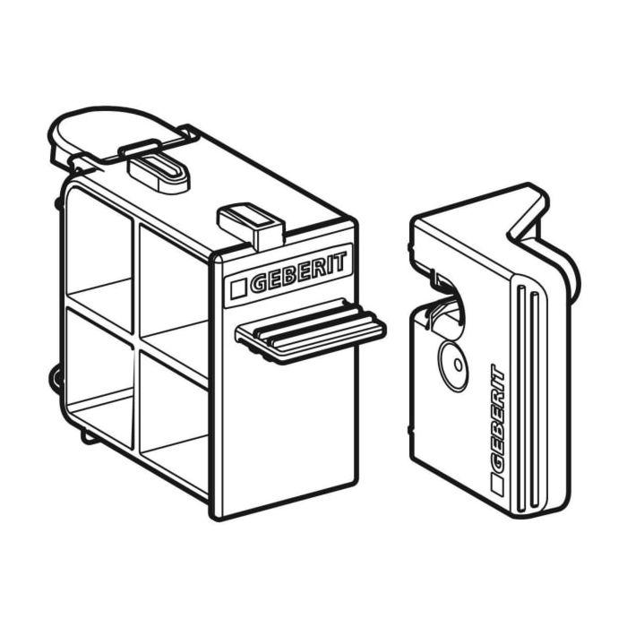 Geberit Schublade für Einwurf 243982001 für Spülkastenstein