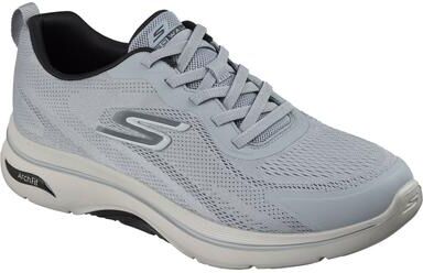 Skechers Performance GO WALK Arch Fit 2.0-Levy (Men's) Athletic in Grey/Black, Size 11 M, Textile