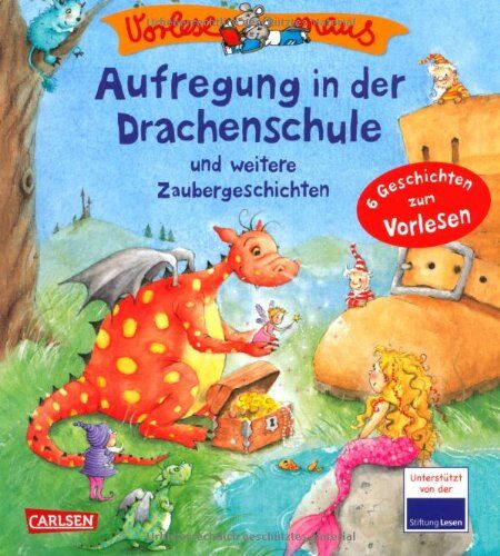 Luise Holthausen - VORLESEMAUS, Band 5: Aufregung in der Drachenschule: und weitere Zaubergeschichten - Preis vom 09.10.2026 07:28:09 h
