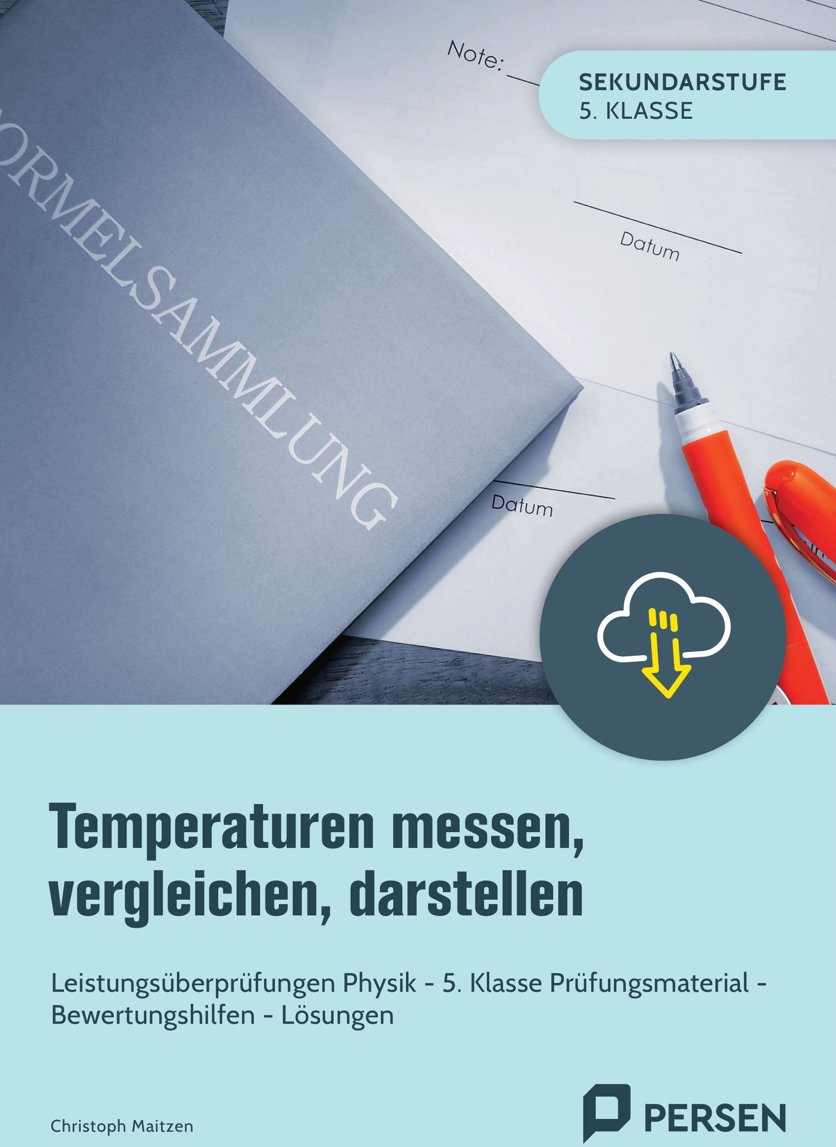 Persen Verlag Temperaturen messen, vergleichen, darstellen