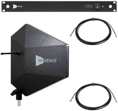 RF Venue 4CH IP Wireless Microphone Set Schwarz