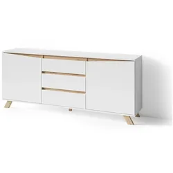 by Living Sideboard  Valtentin , weiß , Maße (cm): B: 180 H: 76