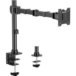 SpeaKa Professional SP-MM-211 Monitor-Tischhalterung 1 Display(s) 43,2 cm (17) - 124,5 cm (49) Schwarz Höhenverstellbar, Drehbar, Neigbar, Schwenkbar SP-13383180