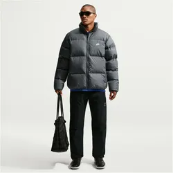 NIKE Club Storm-FIT Pufferjacke Herren 068 - iron grey/white XS