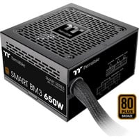 SMART BM3 650W, PC-Netzteil schwarz, 1x 12VHPWR, 4x PCIe, Kabel-Management, 650 Watt