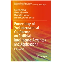 Proceedings of 2nd International Conference on Artificial Intelligence: Advances and Applications, Fachbücher von Mahendra Lalwani, Marcin Paprzycki, Mahesh Bundele, Garima Mathur