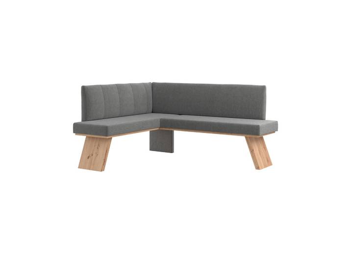 Eckbank, Anthrazit, 185x150 cm, Esszimmer, Bänke, Eckbänke