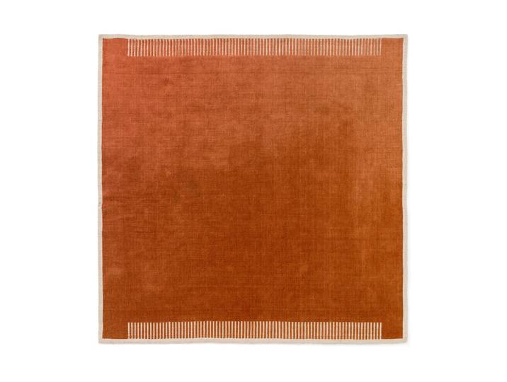 Audo Copenhagen Duomo Teppich 270x270 cm Terracotta red