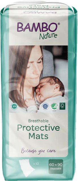 Bambo Nature Resguardos Descartáveis 60x90cm 10 unidades