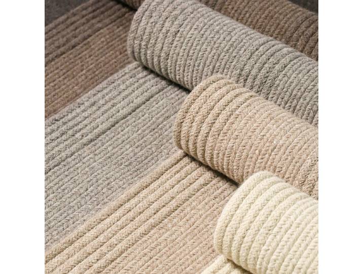 Tapis 100% laine pour salon, style nordique de luxe, tapis de sol tissés, couleur unie, décoration artisanale, tapis pour chambre à coucher, grand tapis.