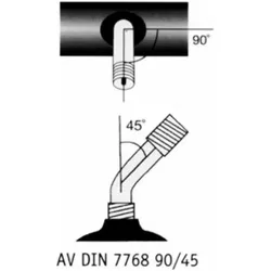 Impac, Veloschlauch, (Schrader (AV), 28", 45 mm)