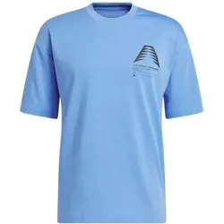 ADIDAS Herren Shirt ANTHONY EDWARDS GFX SCHEMATIC TEE, Größe L in Blau Blau