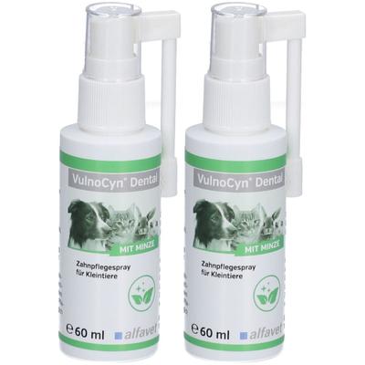 Vulnocyn Dental Pfleg.Zahnpflegespray f.Kleintiere 2x 2x60 ml Spray