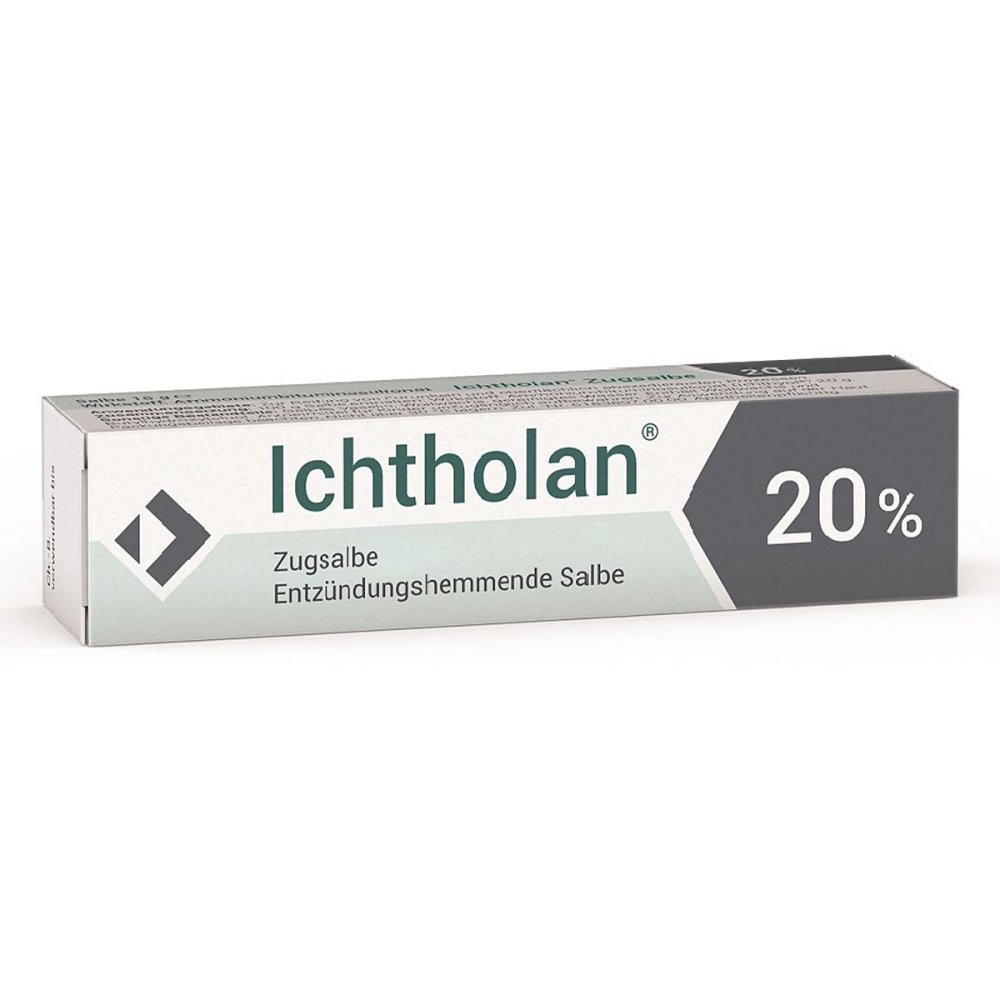 Ichthyol-Gesellschaft Cordes Hermanni & Co. (GmbH Ichtholan Zugsalbe 20% 19099225
