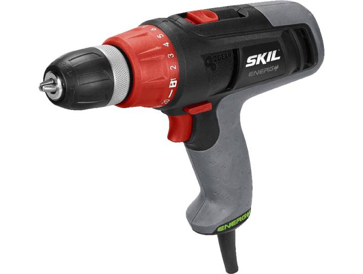 Skil Bohrschrauber 6221 AA\, Bohrfutter 10 mm\, Bohrmaschine 0\,9 A\, mit Kabel