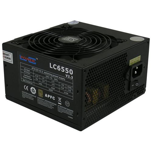 550 Watt LC-Power LC6550 Super Silent Non-Modular 80+ Bronze