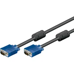 AK SVGA 115 HQ - VGA Monitor Kabel 15-pol VGA Stecker, 15 m