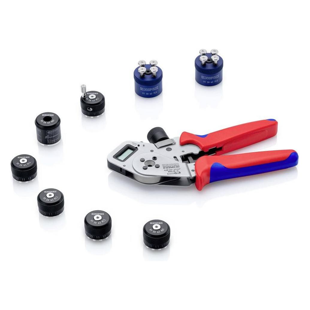 Knipex 97 59 63 TE2 Kontaktaufnahme Gedrehte Kontakte 0.08 bis 2.5 mm² (32 mm) (97 59 63 TE2)