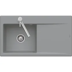Villeroy & Boch Einbauspüle Subway Style 50 Flat 1000x510mm Exc-Garn. IB re Keram. Fossil cplus, 335 33512FKD