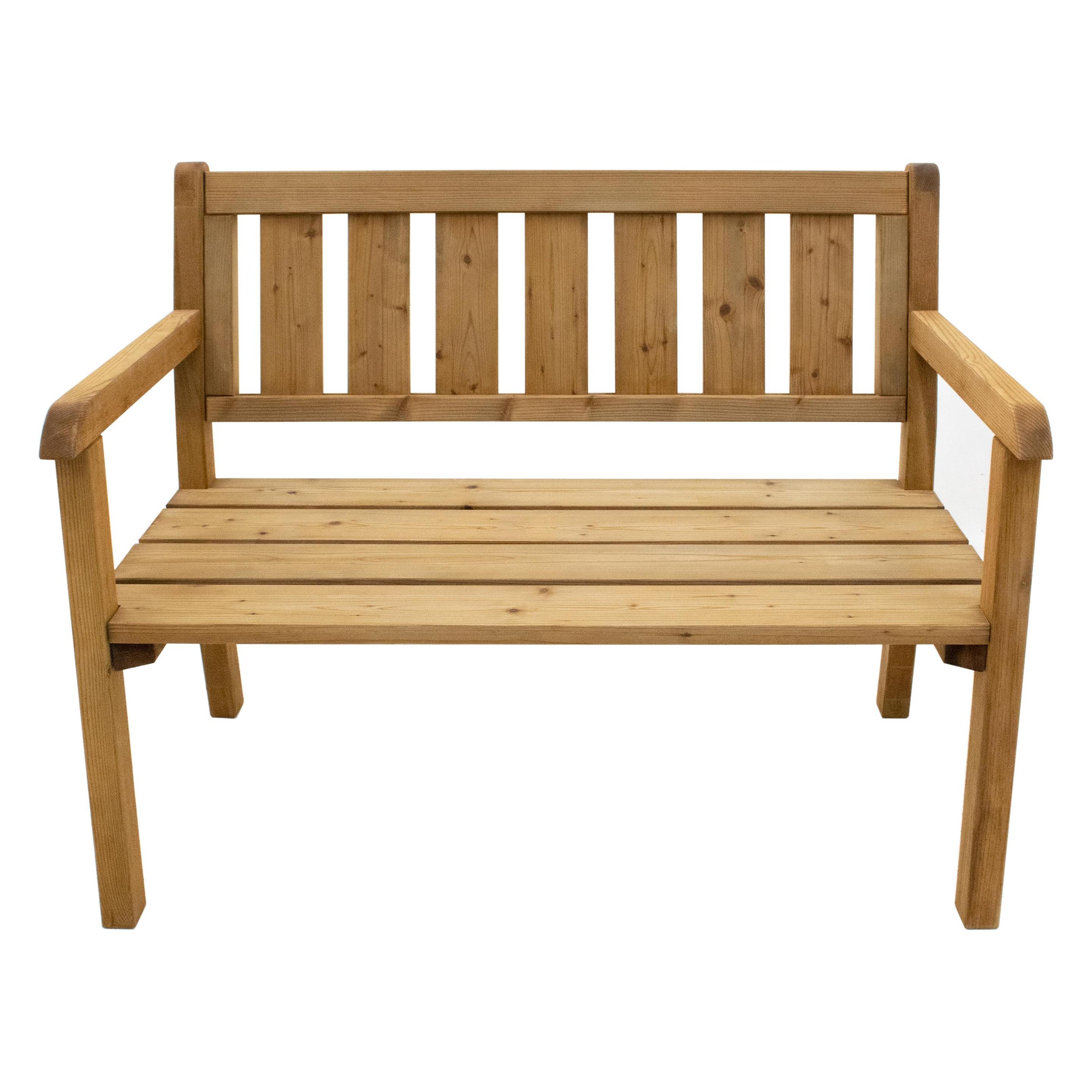 Axi Charlotte Gartenbank aus Holz 170 cm - Braun (B0C4F5L8DB)
