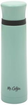 Mr. Coffee 23 oz Stainless Steel Double Wall Vacuum Insulated Travel Mug in Teal