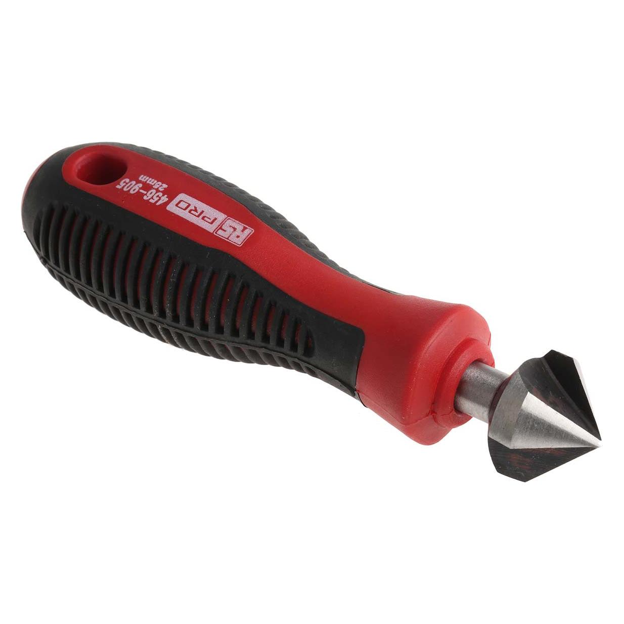 RS PRO HSS Bohrer Ø 25mm, 3 Schneiden, 90°, 145 mm (456905)