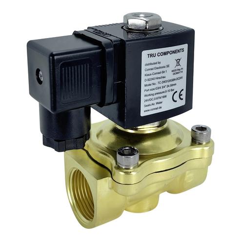 Tru Components Direktgesteuertes Ventil TC-14211676 TC-2W3120GBN-DC24V 24 V/DC G (Gehäuse) (TC-14211676)