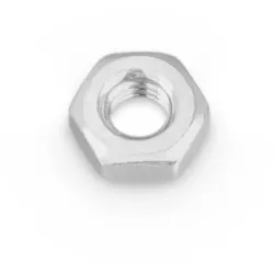 Bossard M3 Sechskantmutter, Stahl verzinkt, 2,4mm Höhe, 5,5mm Schlüsselweite