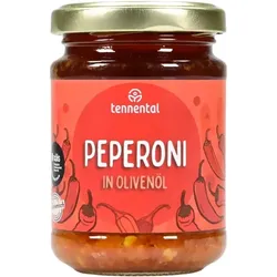 Tennental Peperoni in Olivenöl Kräuterwürze demeter