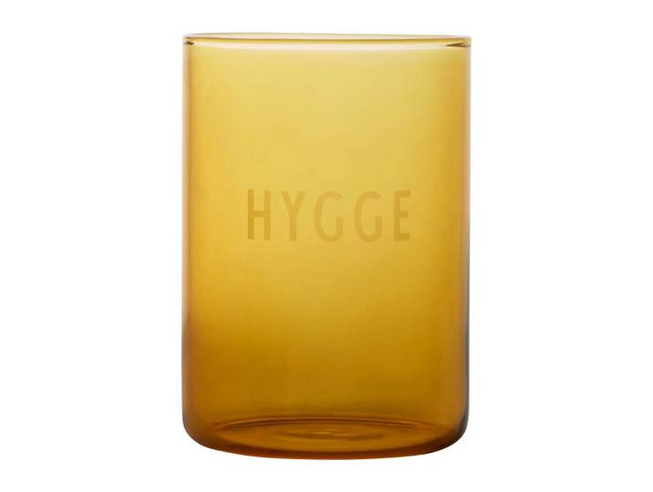 Design Letters Verre favori Design Letters 35 cl Hygge-mustard