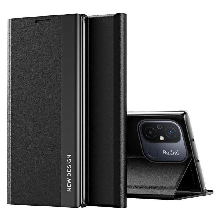 Hurtel Sleep Case Pro Hülle für Xiaomi Redmi Note 12 Pro+ mit Klappständer schwarz (Xiaomi Redmi Note 12 Pro+) (1404978613)
