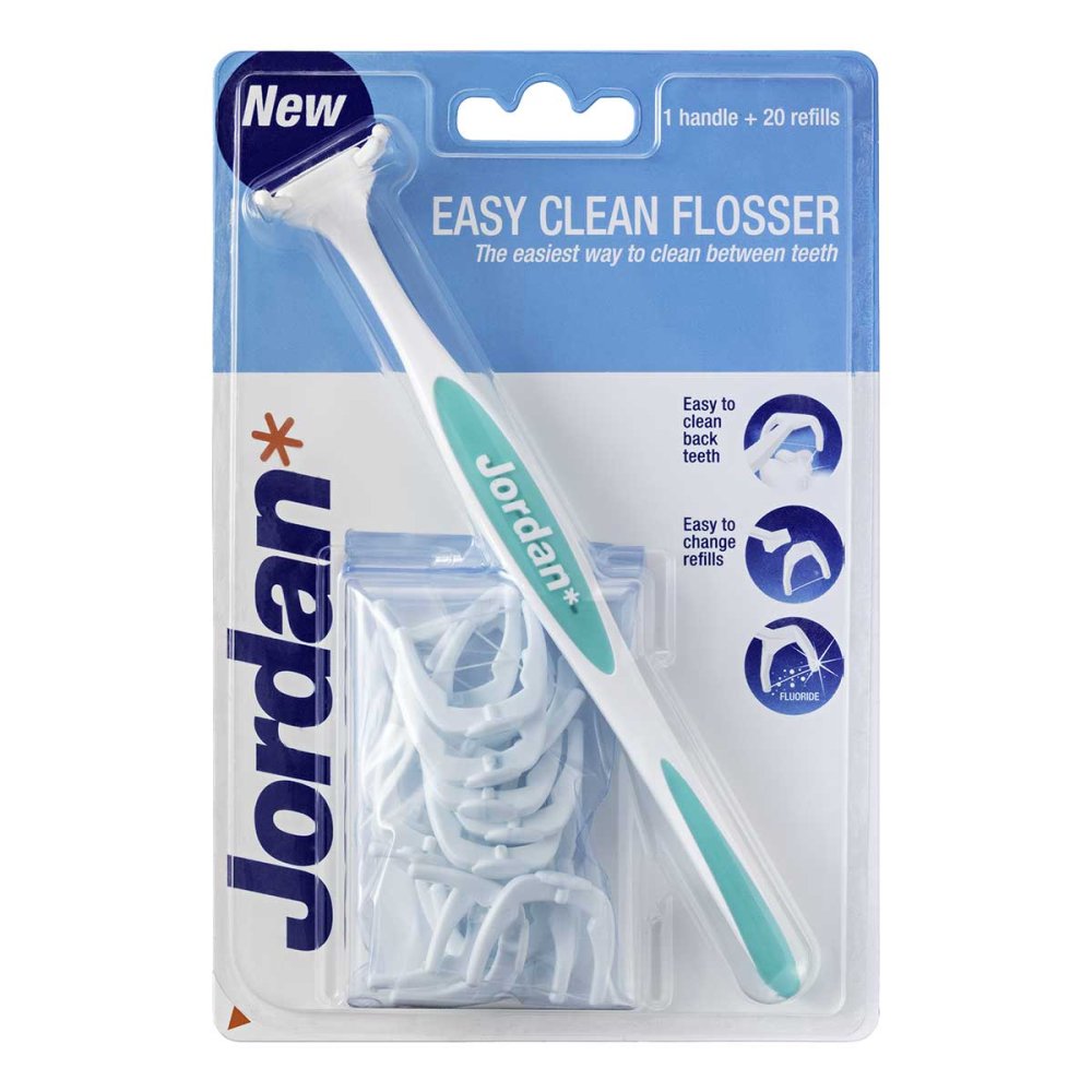 Megadent Deflogrip Gerhard Reeg GmbH Jordan Miracle Flosser Zahnseide Hilfe + 20 Refills 09307384