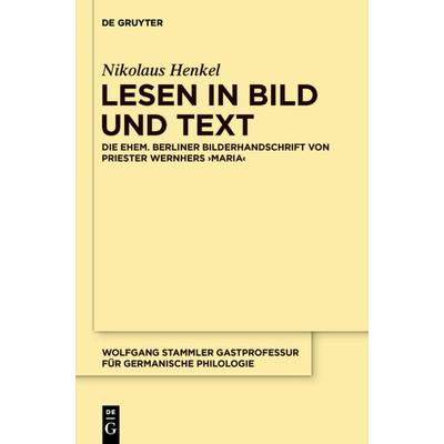 Lesen in Bild und Text, Gebundene Ausgabe von Nikolaus Henkel, De Gruyter, 978-3-11-033502-6