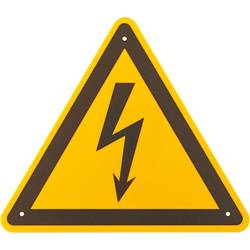 STAHLWILLE Warnschild elektrische Spannung 200 mm 1 St. 77030705