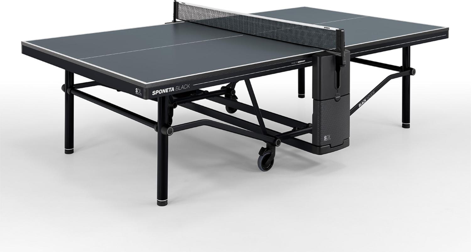 Sponeta Design Line Indoor-Tischtennisplatte "SDL Black Indoor" schwarz Indoor