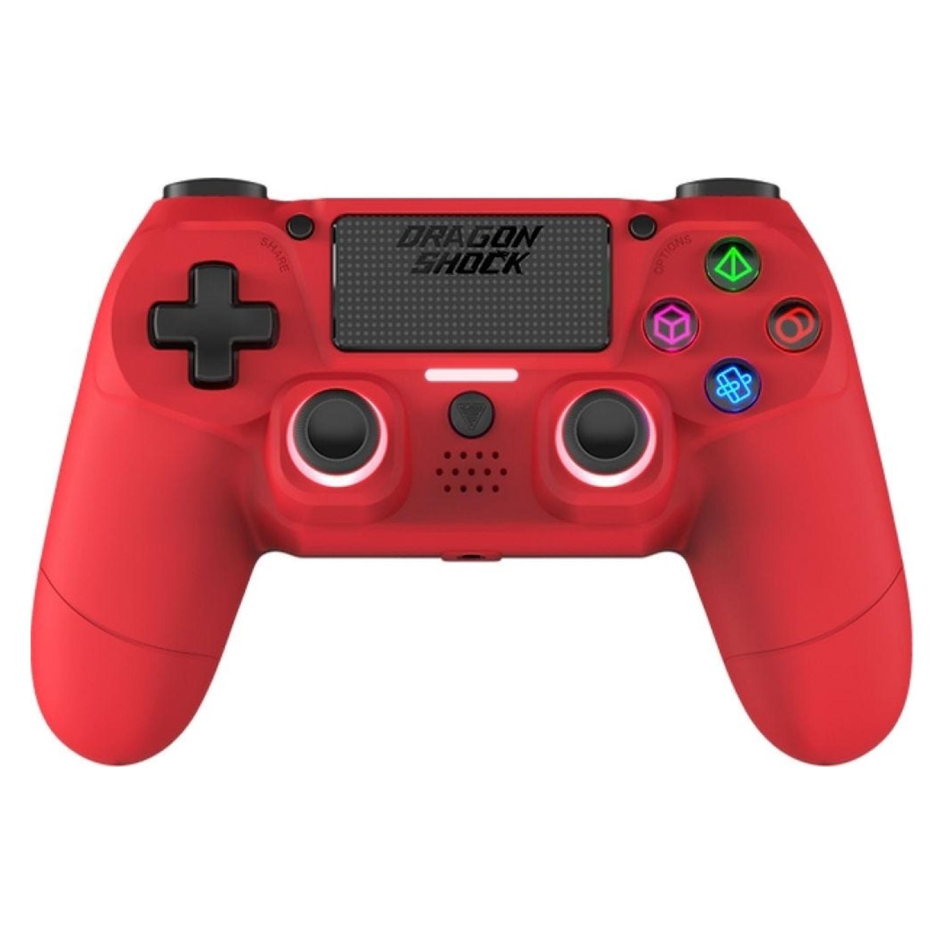 DragonShock Controller Mizar Wireless rot PS4 (PS4) (DSCPS4-RD)