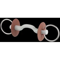 Gebiss BE Wassertrense Zungenbogenstange soft, ring 7,5 cm 130