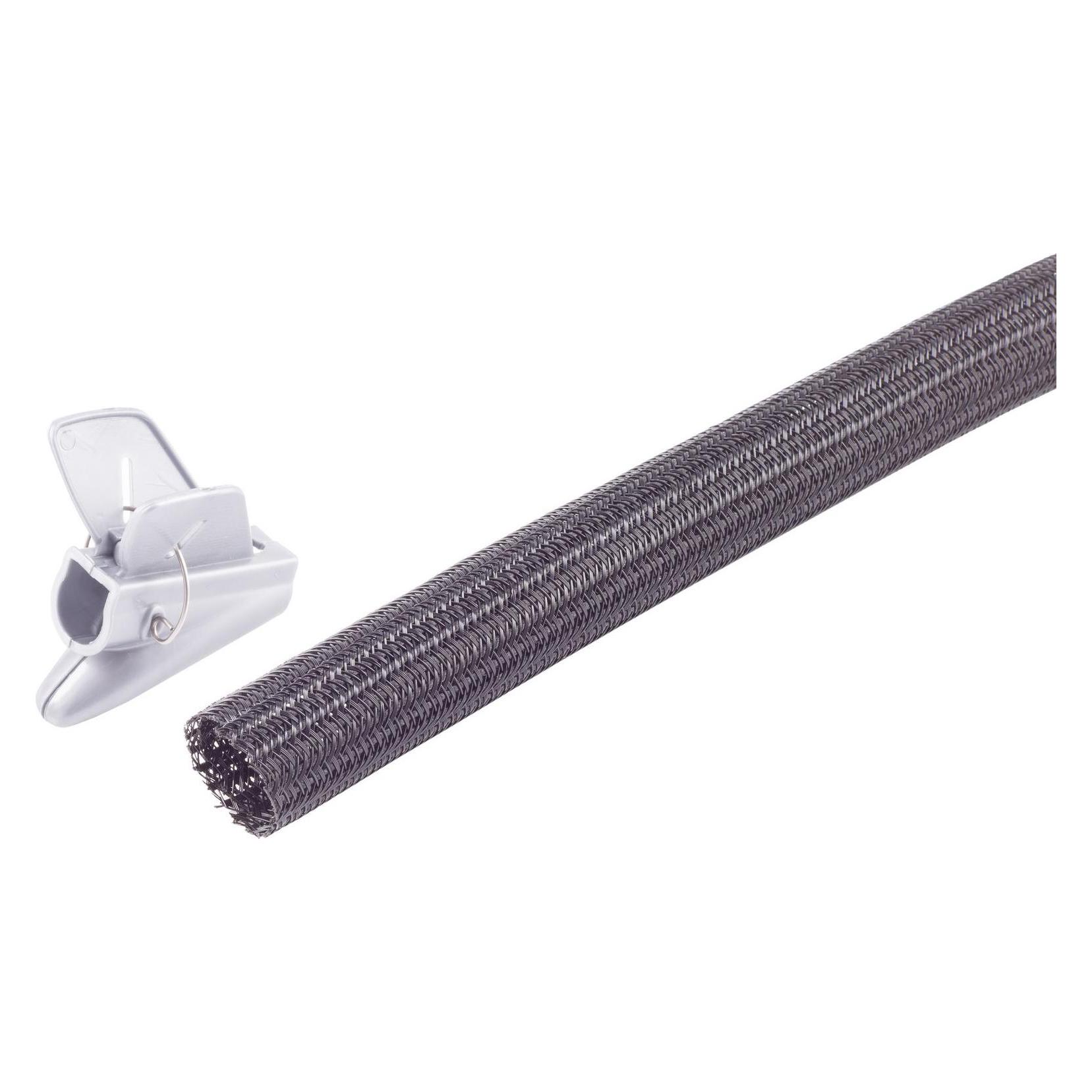 S-Conn Flex Kabelkanal Set 19mm schwarz 3,75m (Kabelkanal, 375 cm) (18-35375)