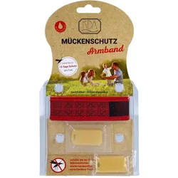 MÜCKENSCHUTZ Armband rot KDA