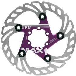 MAX1 Evo Bremsscheibe 160 mm lila